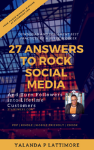 Load image into Gallery viewer, Download 27 Answers to Rock Social Media and Turn Followers into Customers