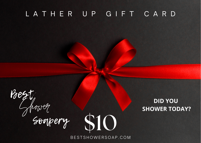 Happy $5 Fridays Before Black Friday: Free $10 Gift Cards When You Give the Gift of Lather! 🎁