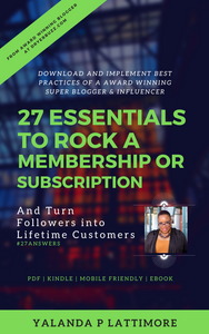 27 Essentials to Rock a Membership or Subscription